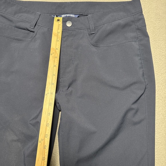 Cutter & Buck 5 Pocket Performance Pants Mens 33x32 Blue Stretch Comfort Chino - Picture 4 of 11